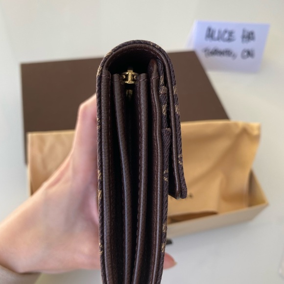 SOLD❌ Louis Vuitton Mini Lin Sarah Wallet - Picture 3 of 13